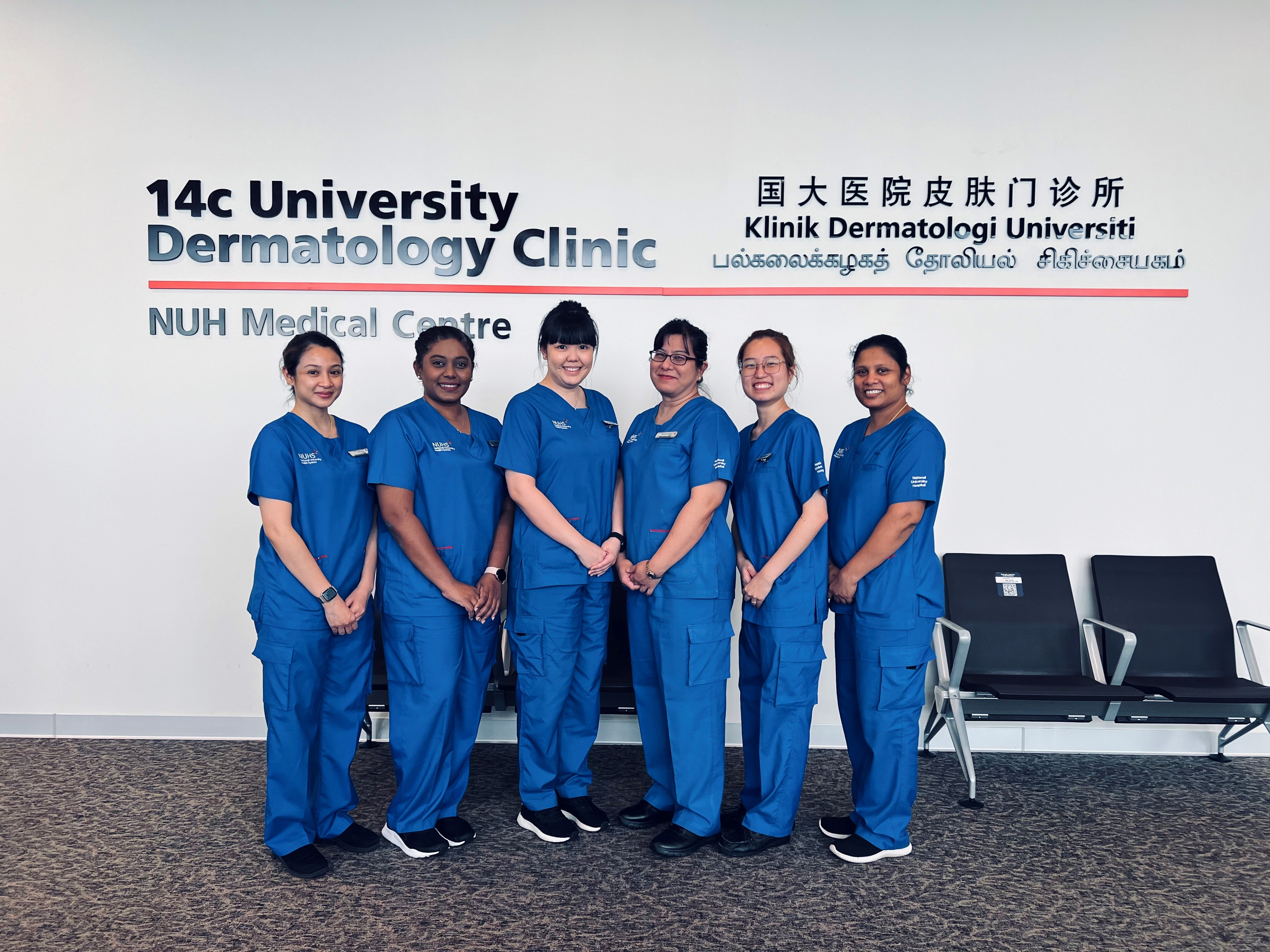 Dermatology Team Photo